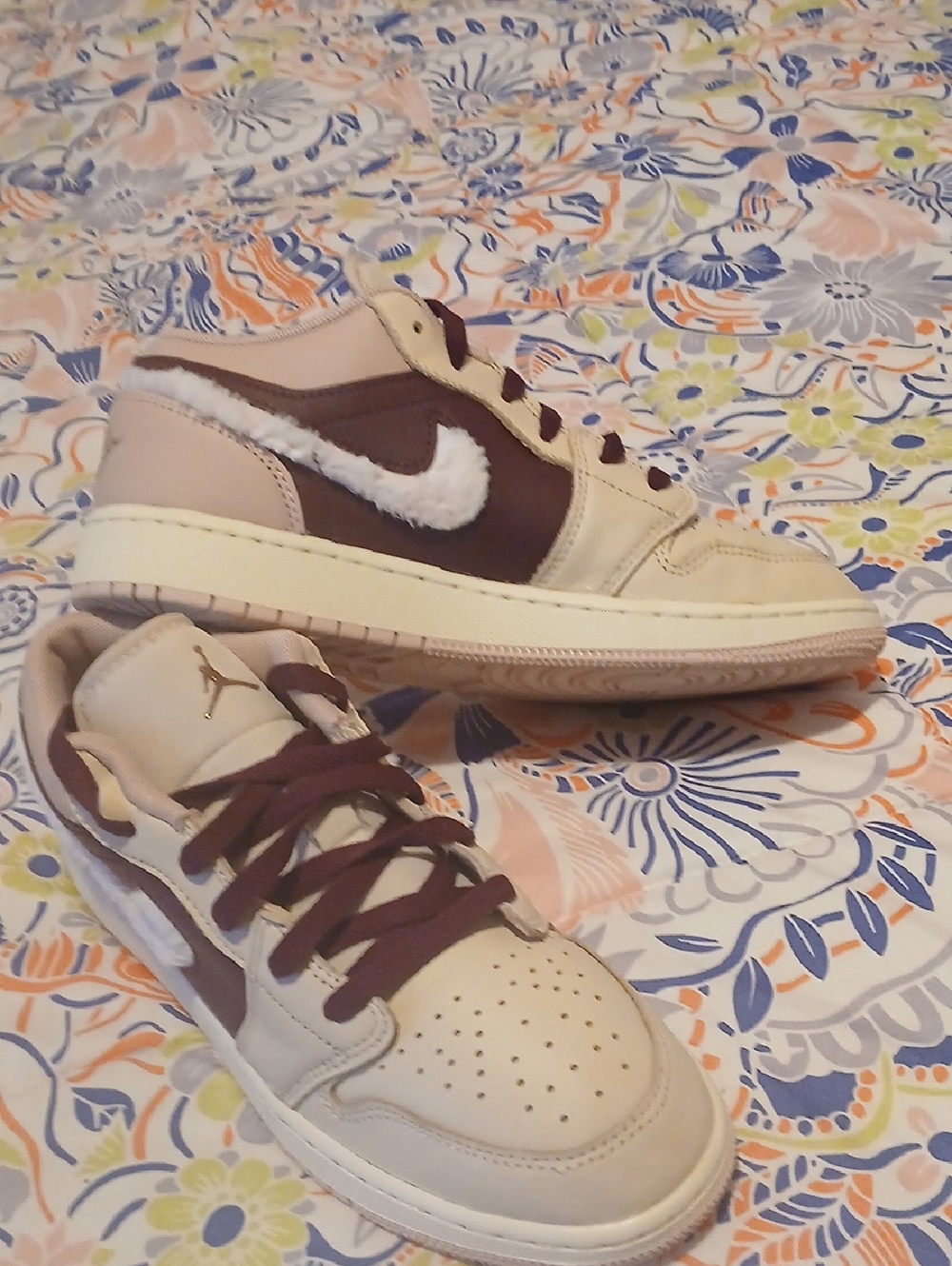 Nike Air Jordan Low  "Fur Swoosh"